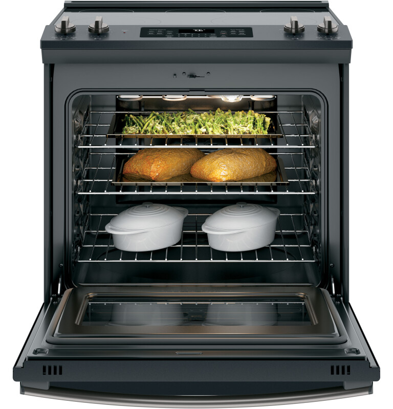 30" Slide-In Electric Convection Range JS760FLDS