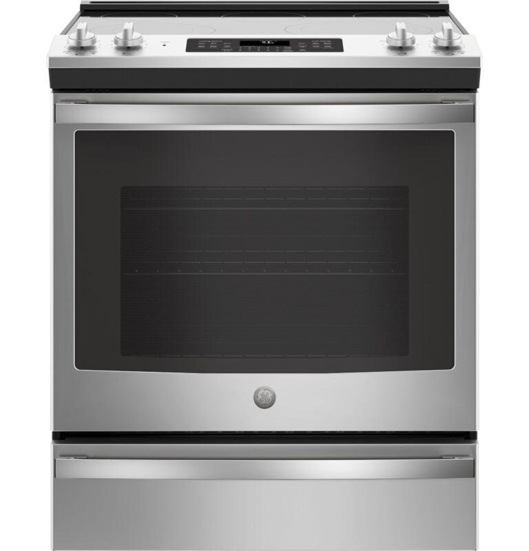 30" Slide-In Electric Convection Range JS760SLSS