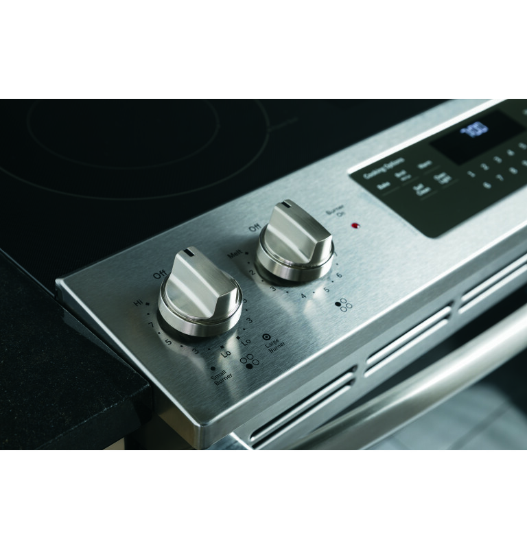 30" Slide-In Electric Convection Range JS760SLSS