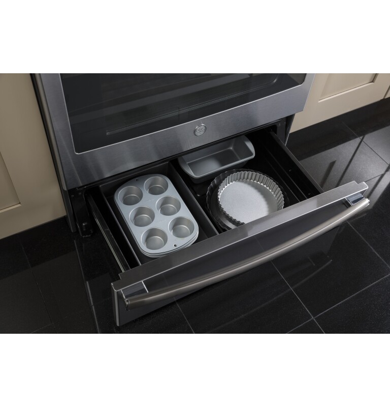 30" Slide-In Electric Convection Range JS760SLSS