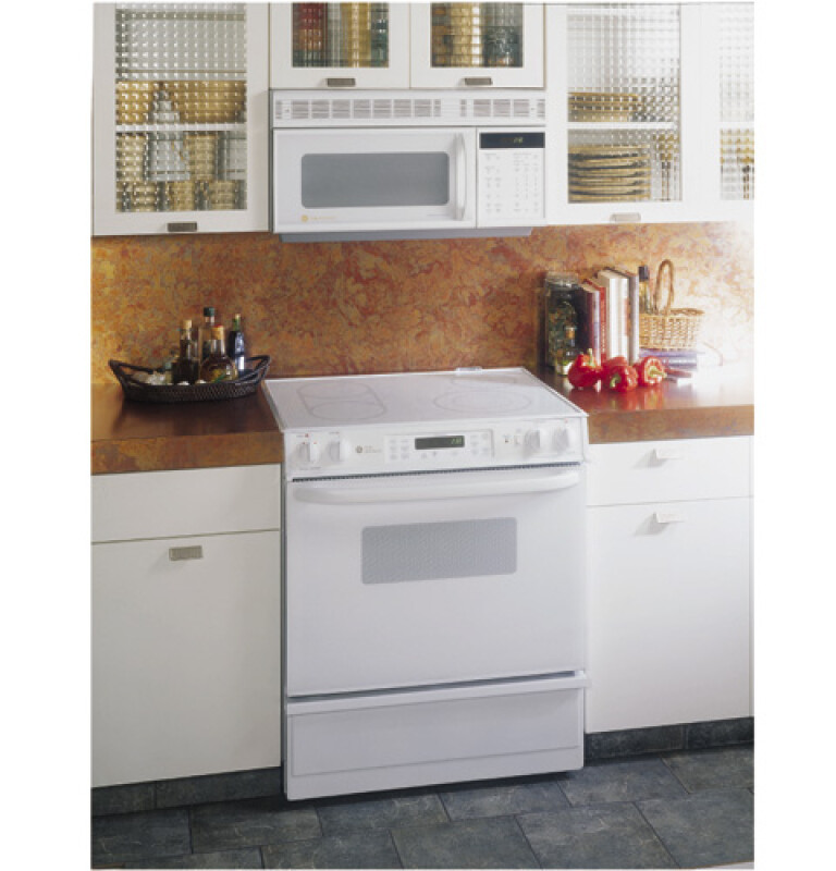 GE Profile Performance™ 30" Slide-In Electric Range JS960WBWW
