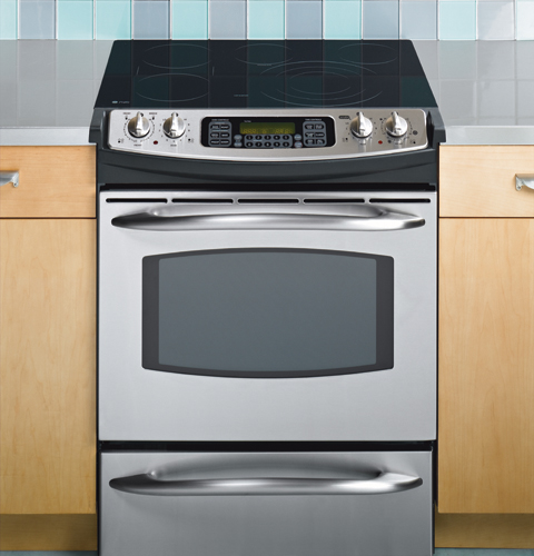 30" Slide-In Electric Range JS968SKSS