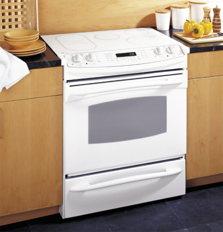 30" Slide-In Electric Range JS968TFWW
