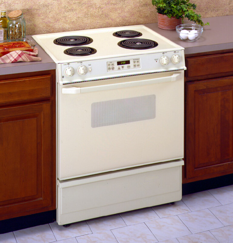 30" Slide-In Electric Range with Self-Cleaning Oven JSP34AWAA
