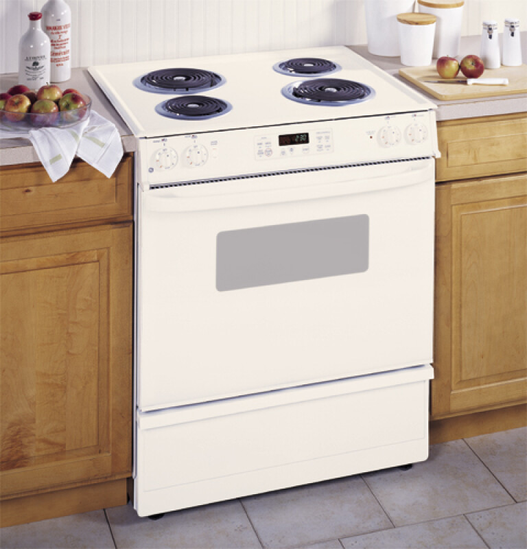 30" Slide-In Electric Range with Self-Cleaning Oven JSP34CDCC
