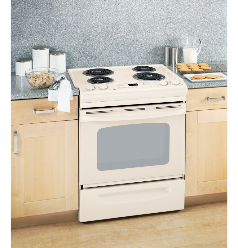 30" Slide-In Electric Range with Self-Cleaning Oven JSP39DNCC