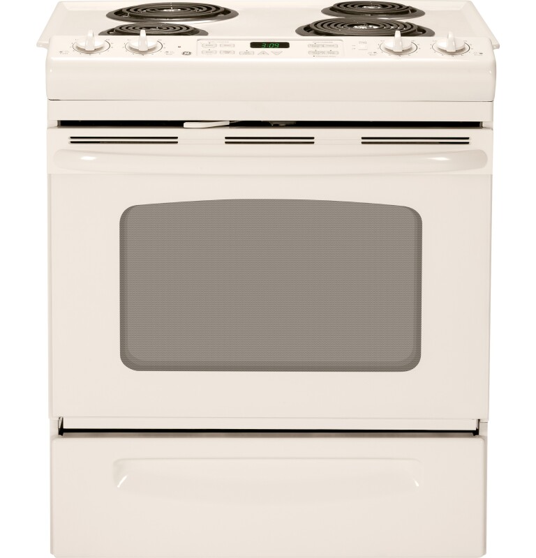 30" Slide-In Electric Range with Self-Cleaning Oven JSP39DNCC