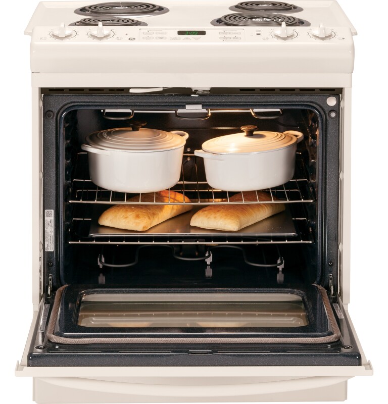 30" Slide-In Electric Range with Self-Cleaning Oven JSP39DNCC