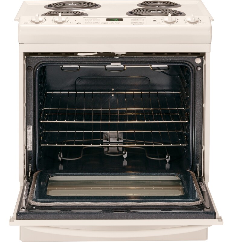 30" Slide-In Electric Range with Self-Cleaning Oven JSP39DNCC