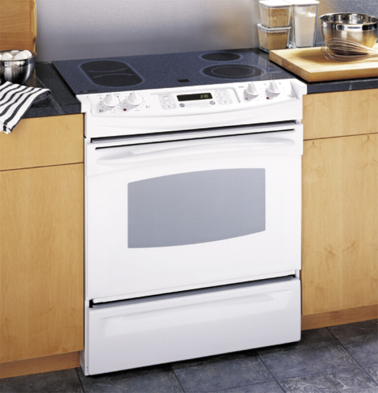 30" Slide-In Electric Range JSP57WFWW