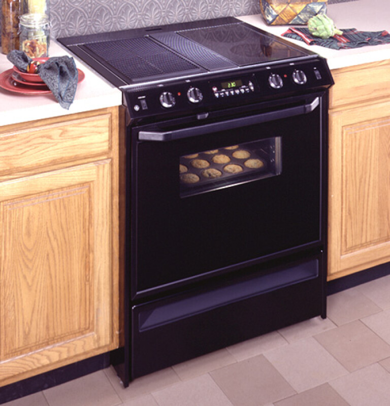 30" Slide-In Downdraft Range JSP69BVBB