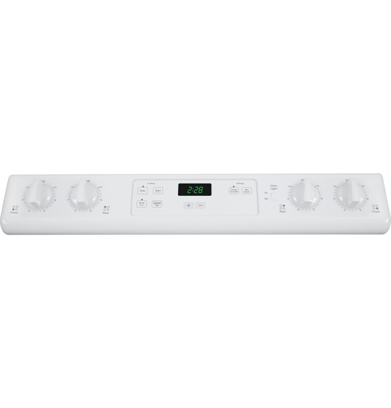 30" Slide-In Front Control Electric Range JSS28DFWW