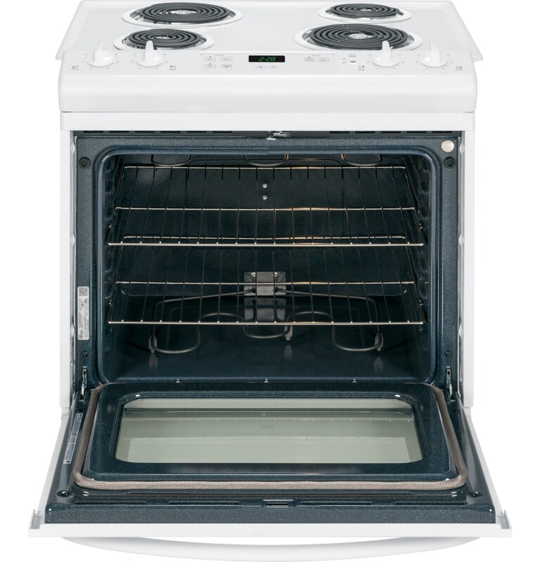 30" Slide-In Front Control Electric Range JSS28DFWW