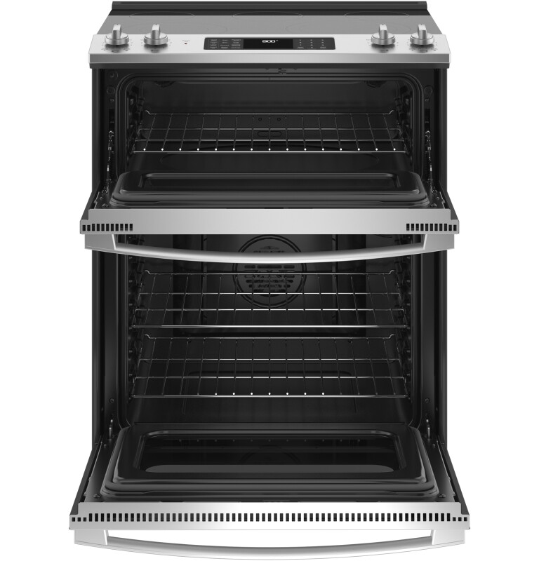 30" Slide-In Electric Convection Double Oven Range JSS86SPSS