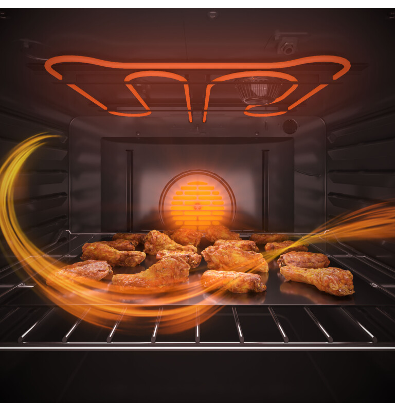 30" Slide-In Electric Convection Double Oven Range JSS86SPSS