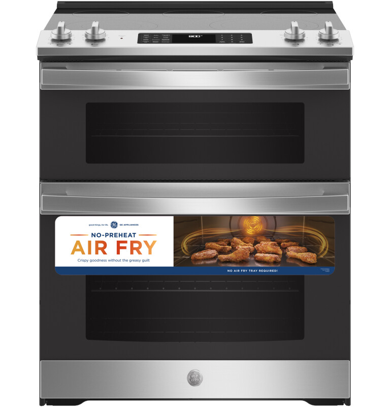30" Slide-In Electric Convection Double Oven Range JSS86SPSS