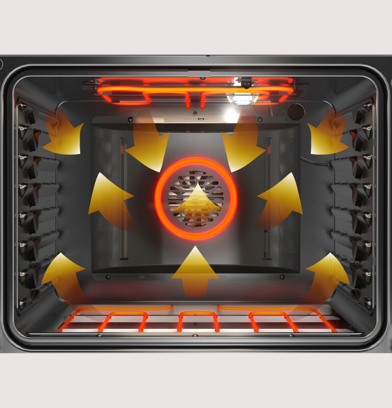 30" Slide-In Electric Convection Double Oven Range JSS86SPSS