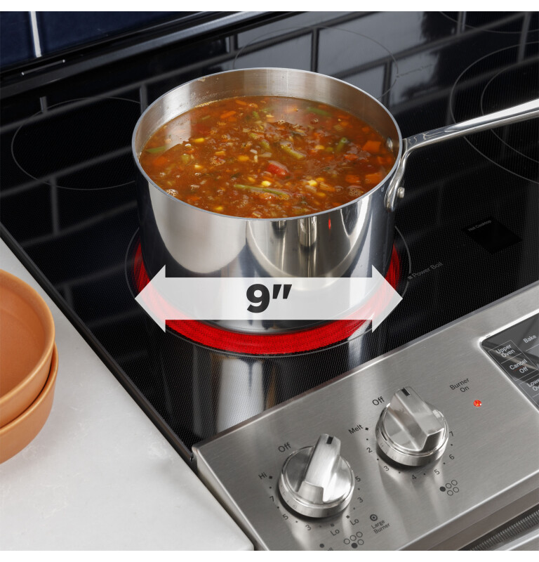 30" Slide-In Electric Convection Double Oven Range JSS86SPSS