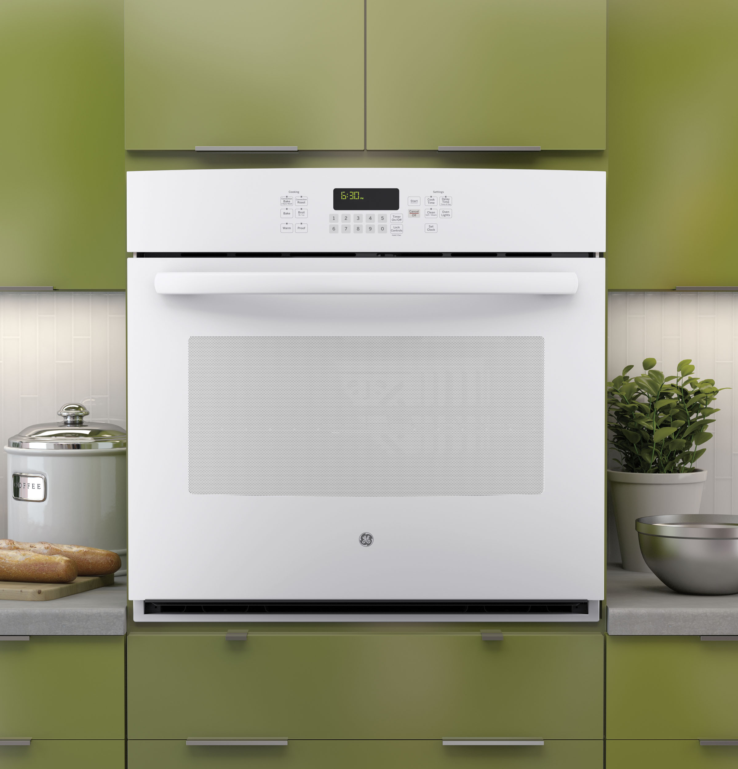 30" Built-In Single Convection Wall Oven JT5000DFWW