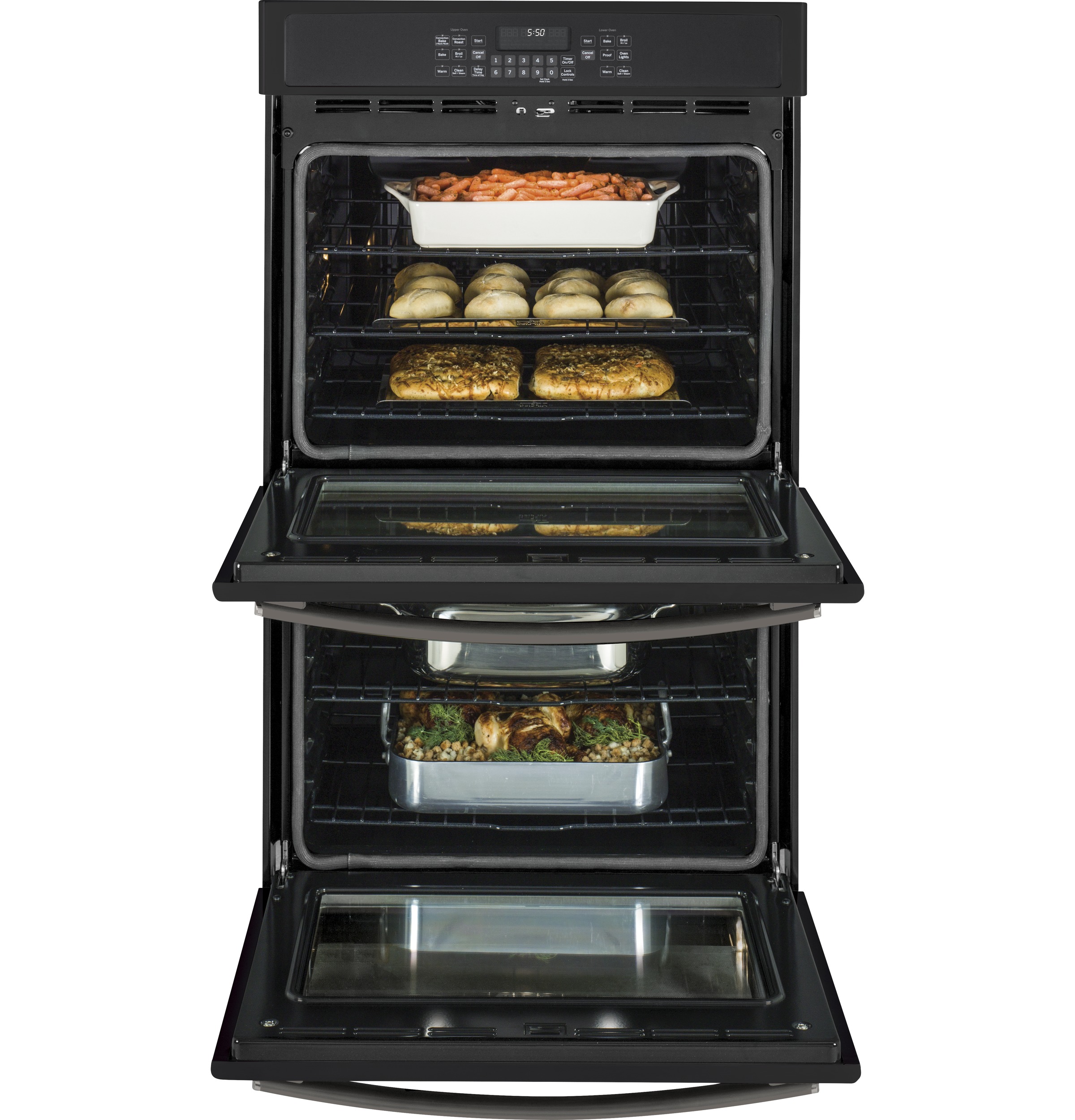 30" Built-In Double Wall Oven with Convection JT5500FMDS