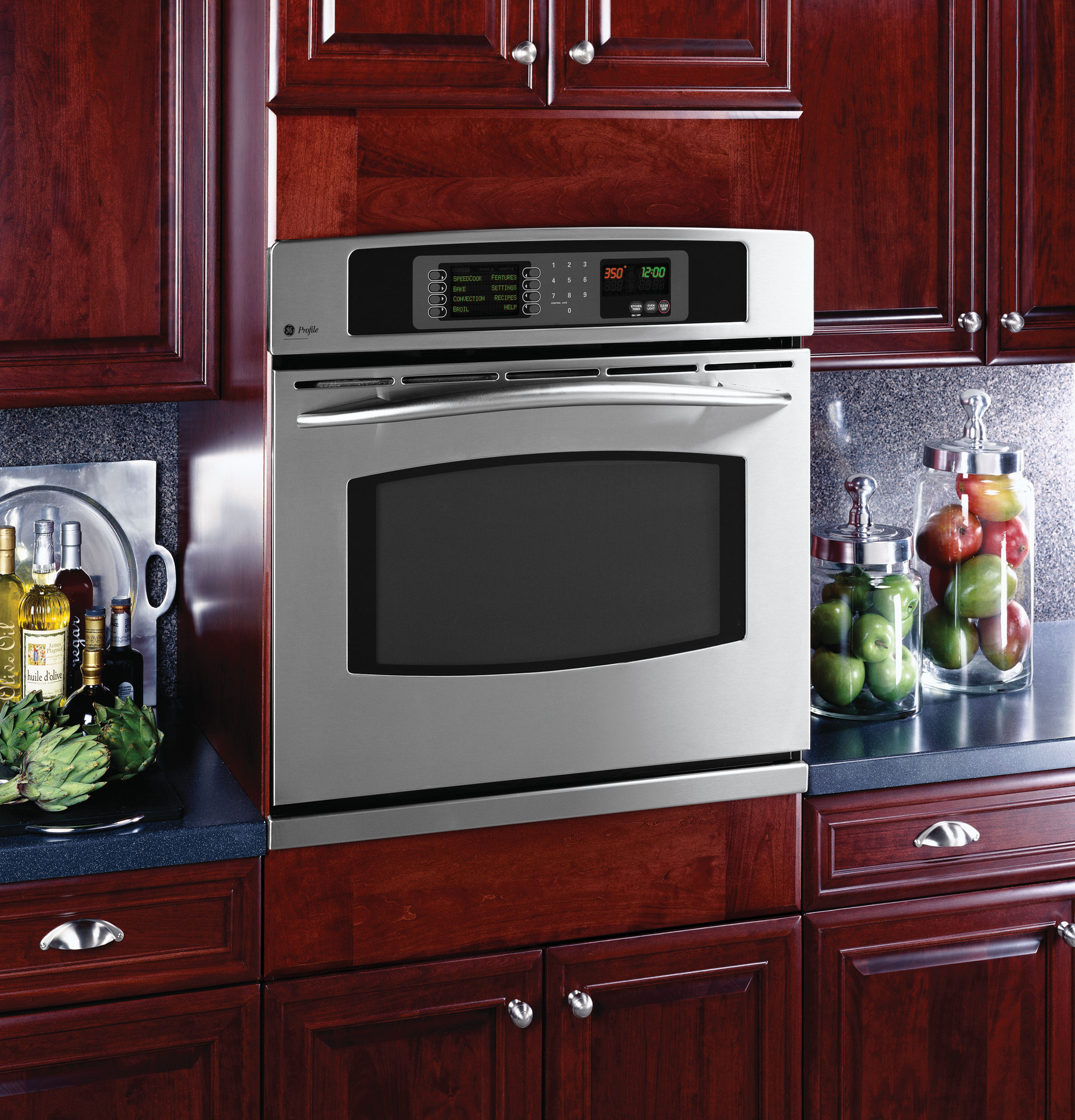 30" Built-In Single Wall Oven with Trivection Technology JT930SKSS
