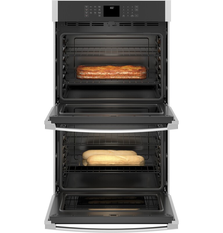 30" Smart Built-In Self-Clean Double Wall Oven JTD3000SNSS