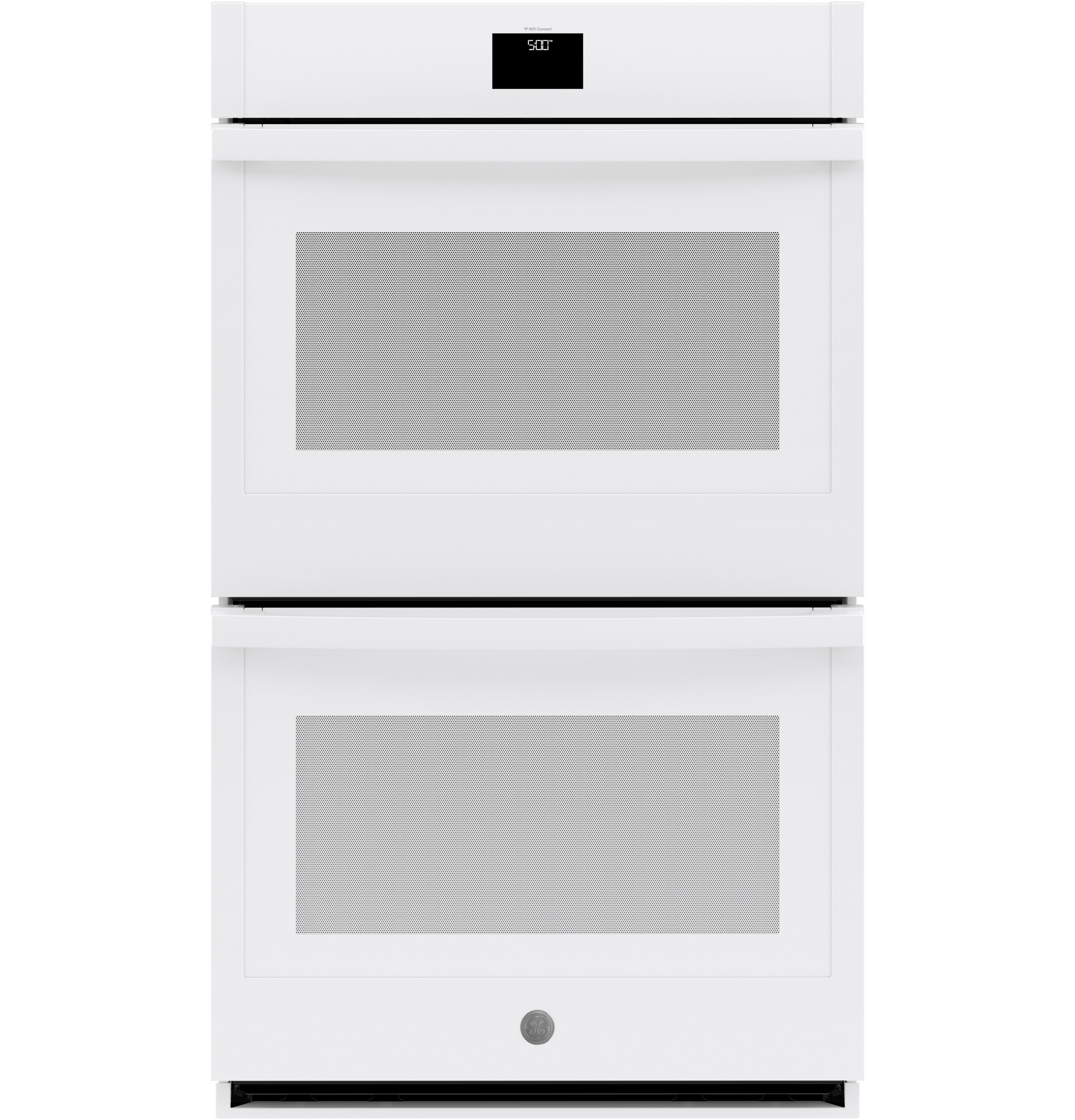 30" Smart Built-In Self-Clean Convection Double Wall Oven with Never Scrub Racks JTD5000DNWW