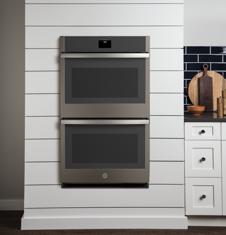 30" Smart Built-In Self-Clean Convection Double Wall Oven JTD5000ENES