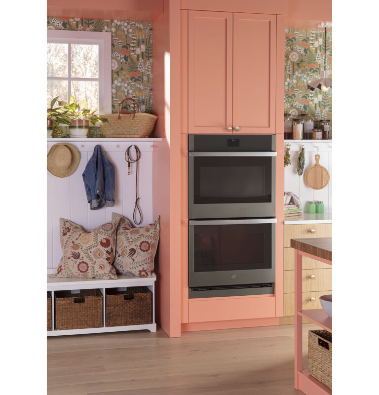 30" Smart Built-In Self-Clean Convection Double Wall Oven JTD5000ENES