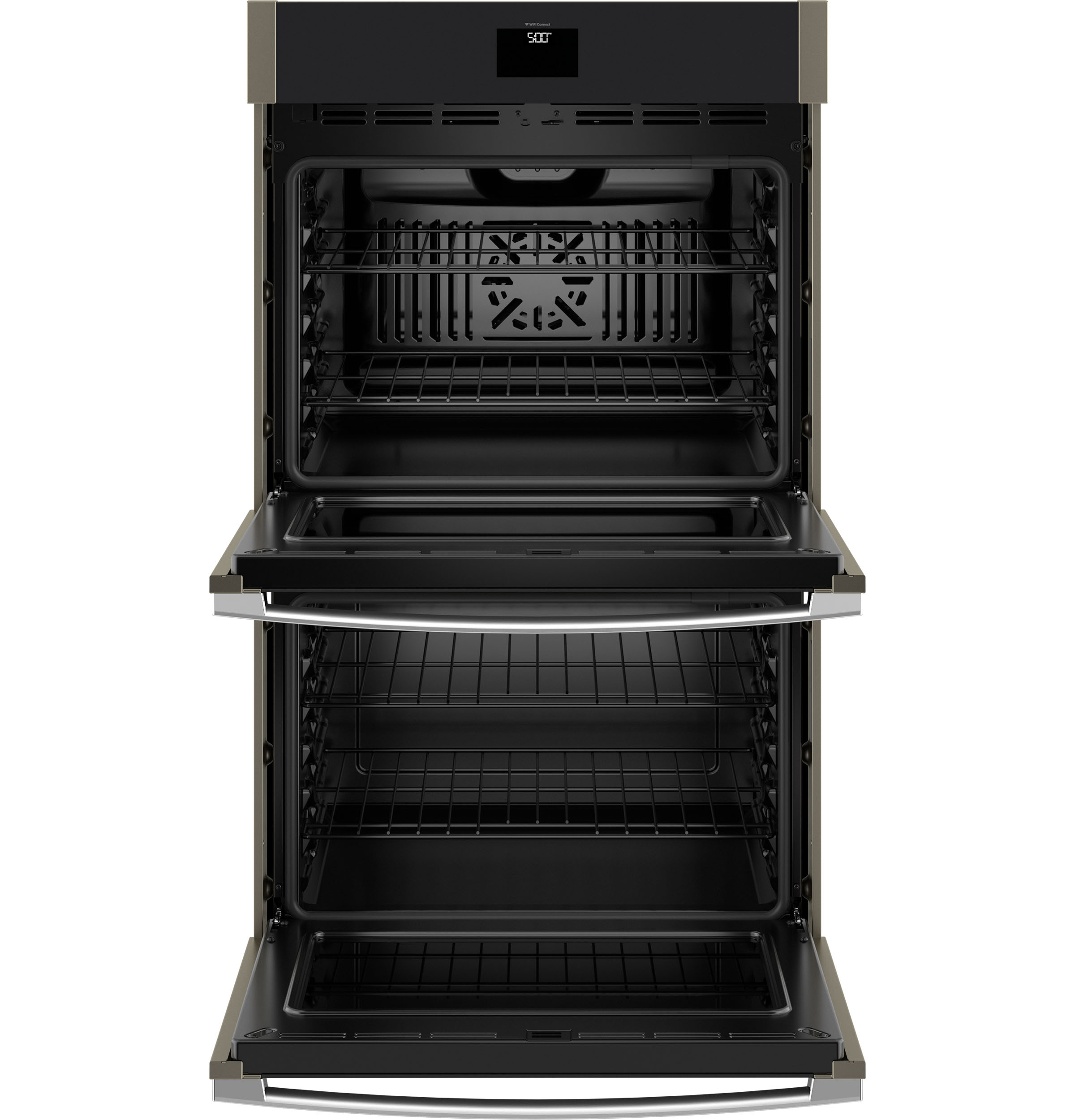 30" Smart Built-In Self-Clean Convection Double Wall Oven with No Preheat Air Fry JTD5000EVES