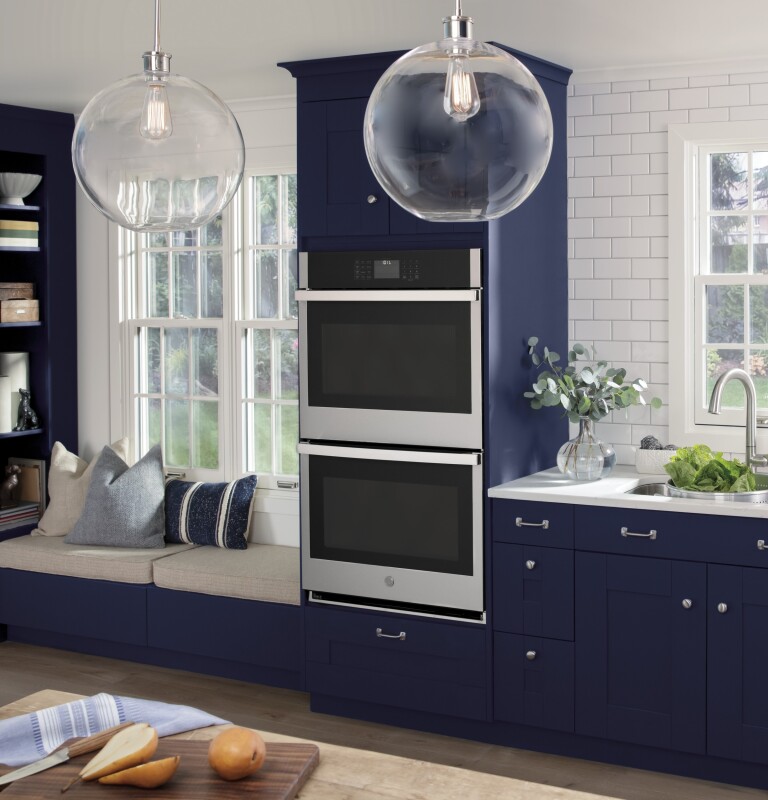30" Smart Built-In Self-Clean Convection Double Wall Oven JTD5000SNSS