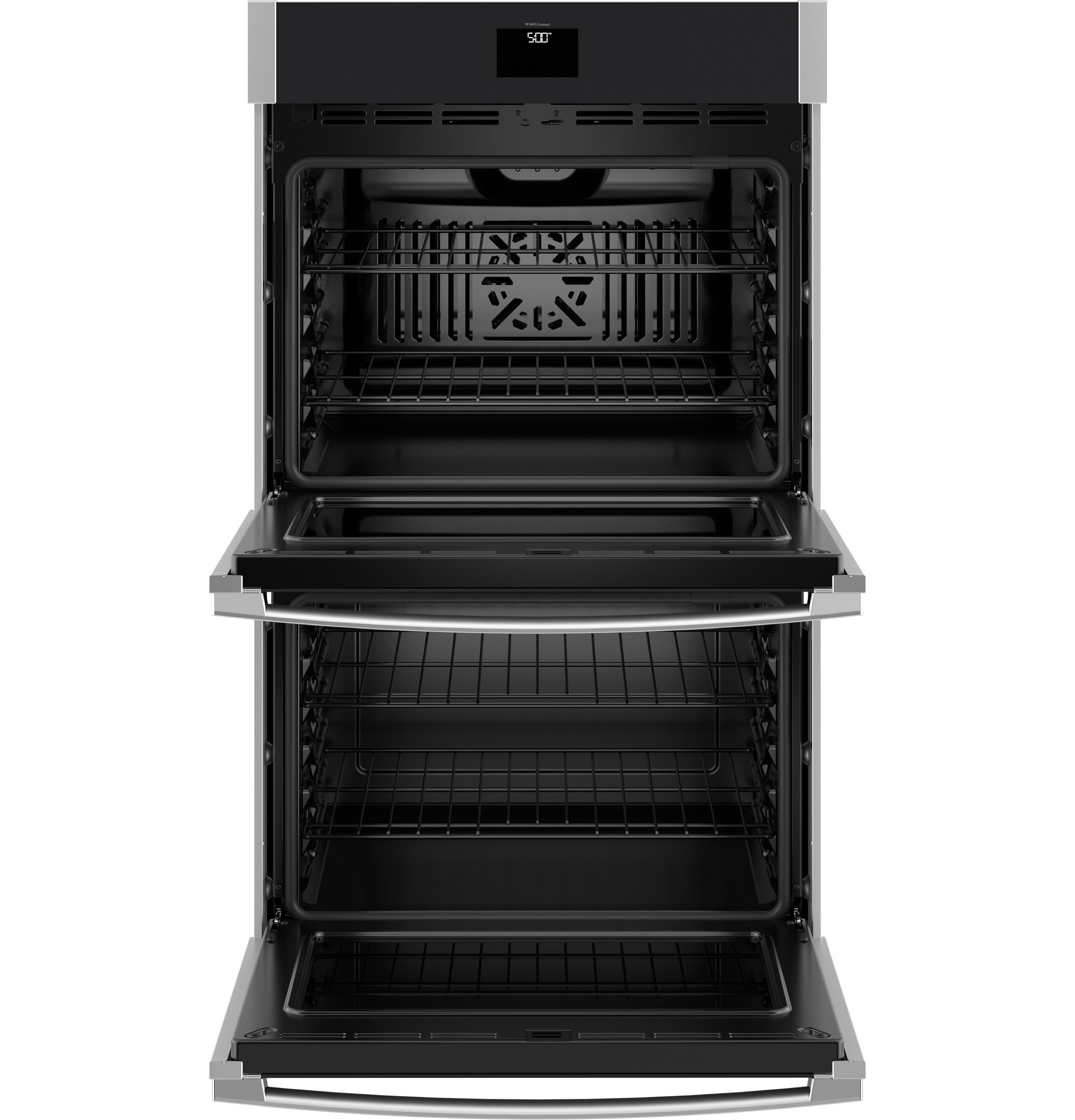 30" Smart Built-In Self-Clean Convection Double Wall Oven with No Preheat Air Fry JTD5000SVSS