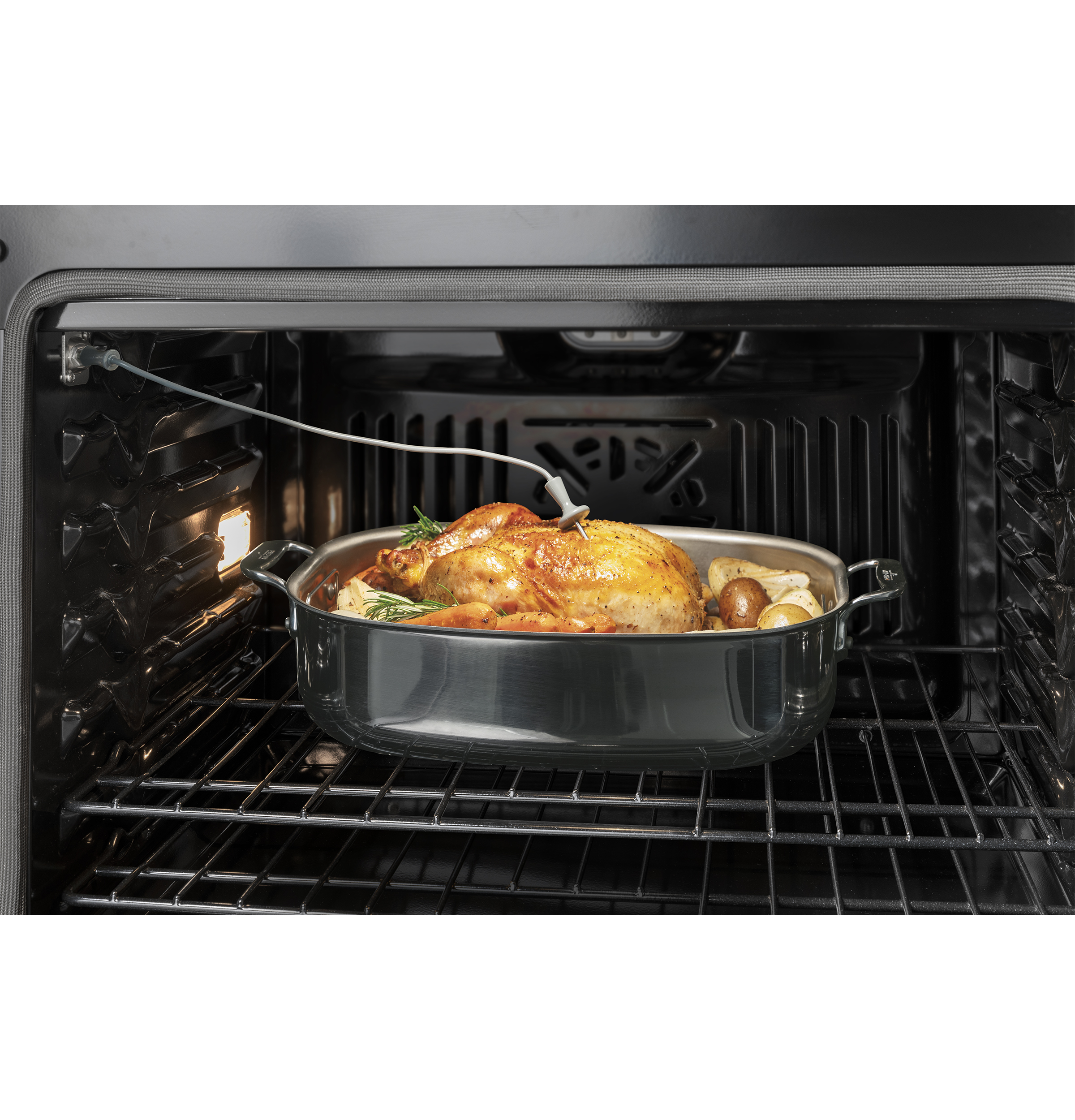 30" Smart Built-In Self-Clean Convection Double Wall Oven with No Preheat Air Fry JTD5000SVSS