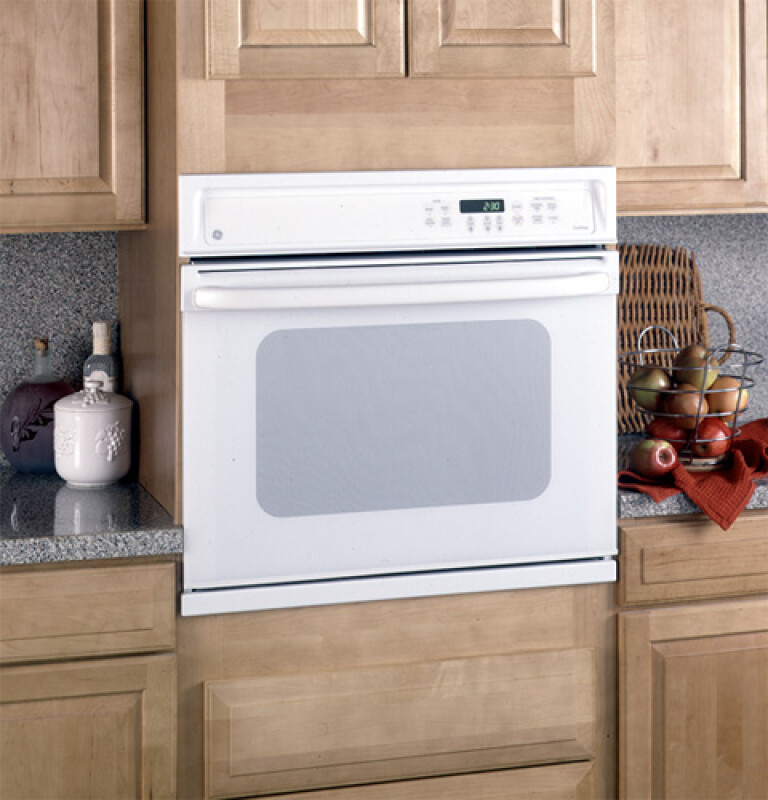 GE 30" Single Electric Self-Cleaning Wall Oven White JTP15WAWW Picture 1