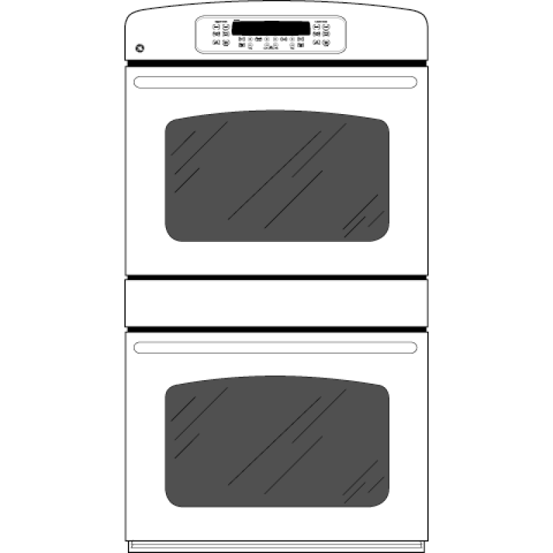 30" Built-In Double Wall Oven JTP55CMCC