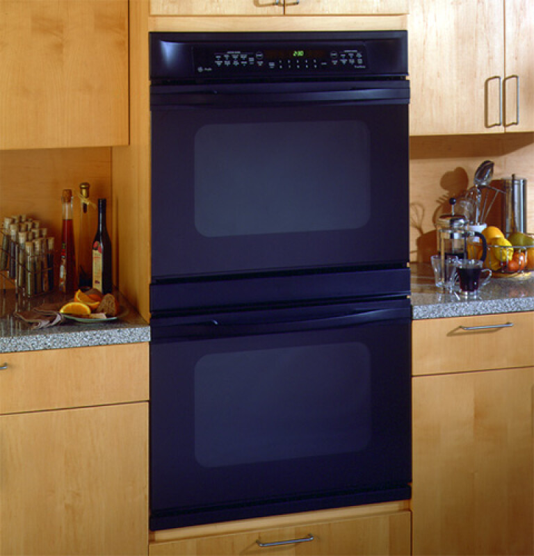 30" Double Wall Oven with Convection Upper Oven and Thermal Lower Oven JTP56BABB
