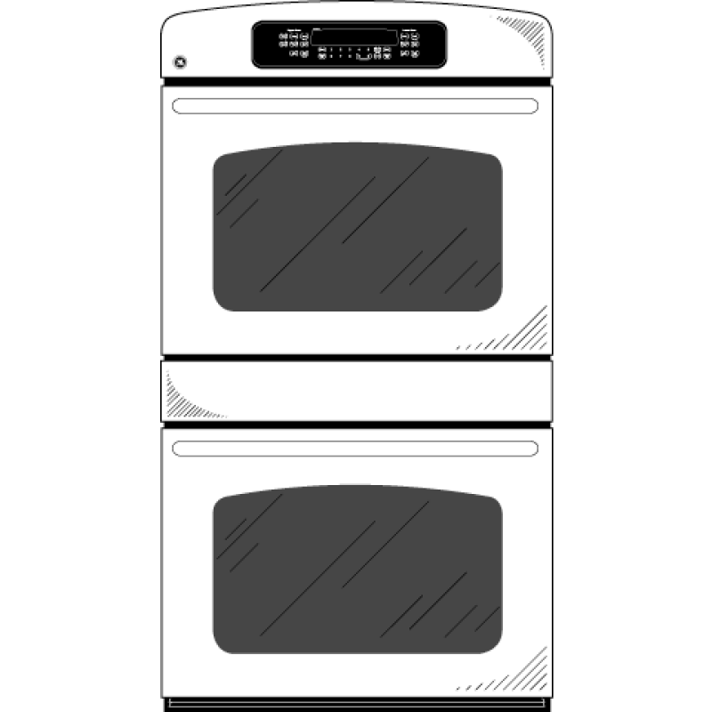 30" Built-In Convection/Thermal Wall Oven JTP75SMSS