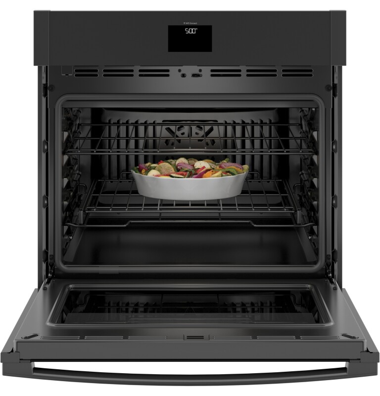 30" Smart Built-In Self-Clean Convection Single Wall Oven JTS5000DNBB