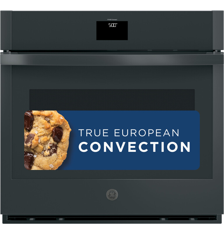 30" Smart Built-In Self-Clean Convection Single Wall Oven JTS5000DNBB