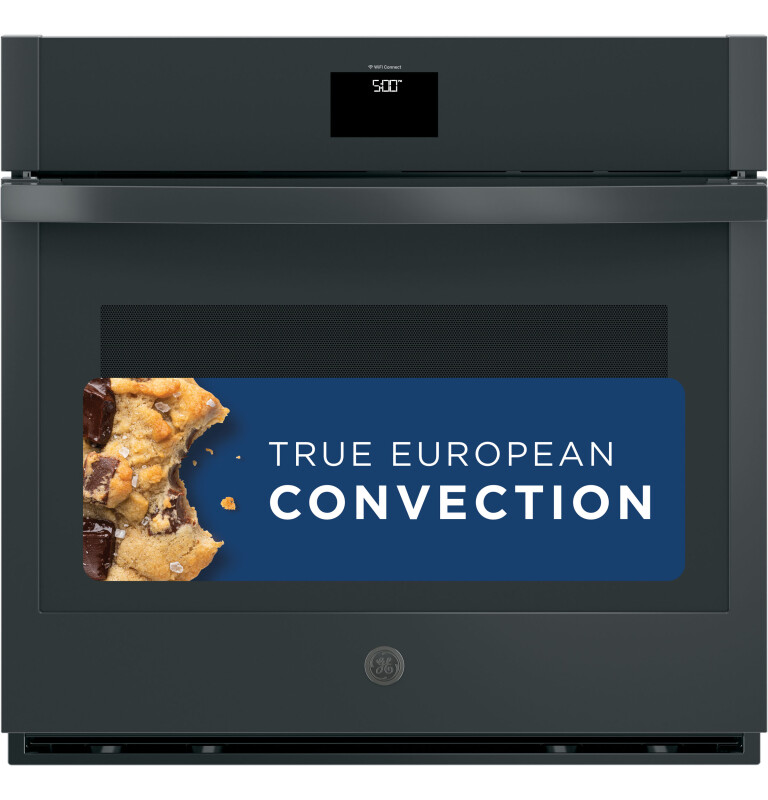 30" Smart Built-In Self-Clean Convection Single Wall Oven JTS5000DNBB