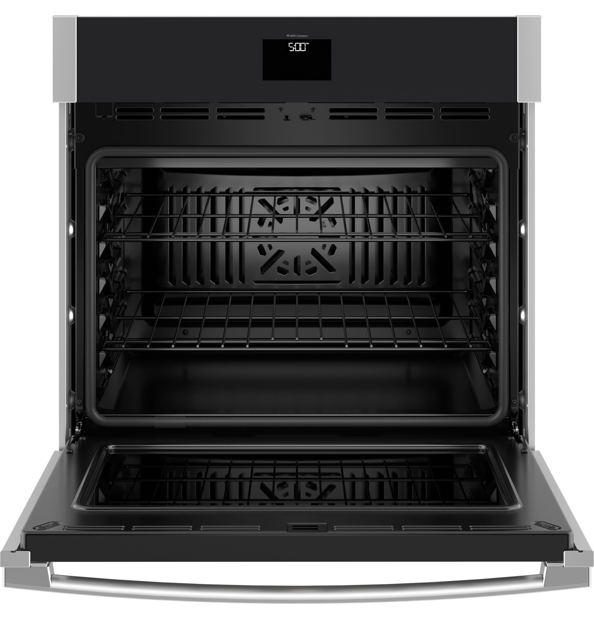 30" Smart Built-In Self-Clean Convection Single Wall Oven with No Preheat Air Fry JTS5000SVSS