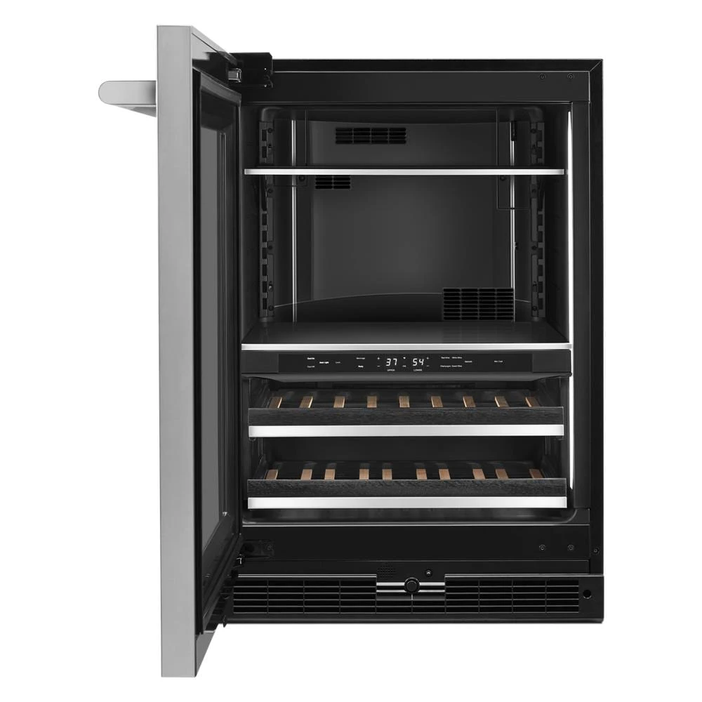 RISE 24" Built-In Undercounter Beverage Center, Left Swing JUBFL242HL