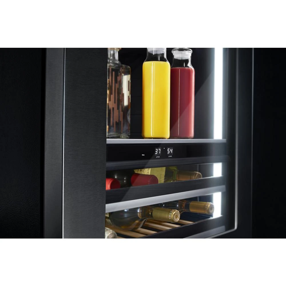 RISE 24" Built-In Undercounter Beverage Center, Left Swing JUBFL242HL