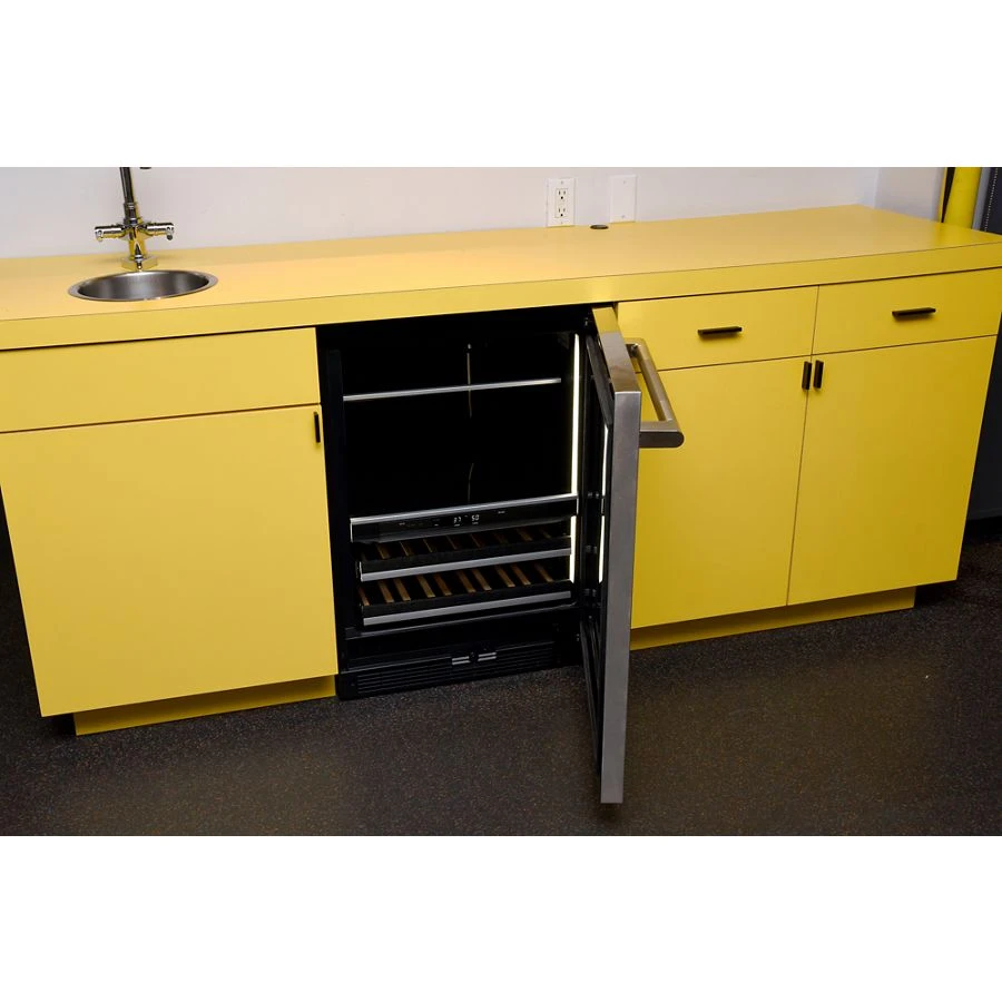 RISE 24" Built-In Undercounter Beverage Center, Right Swing JUBFR242HL