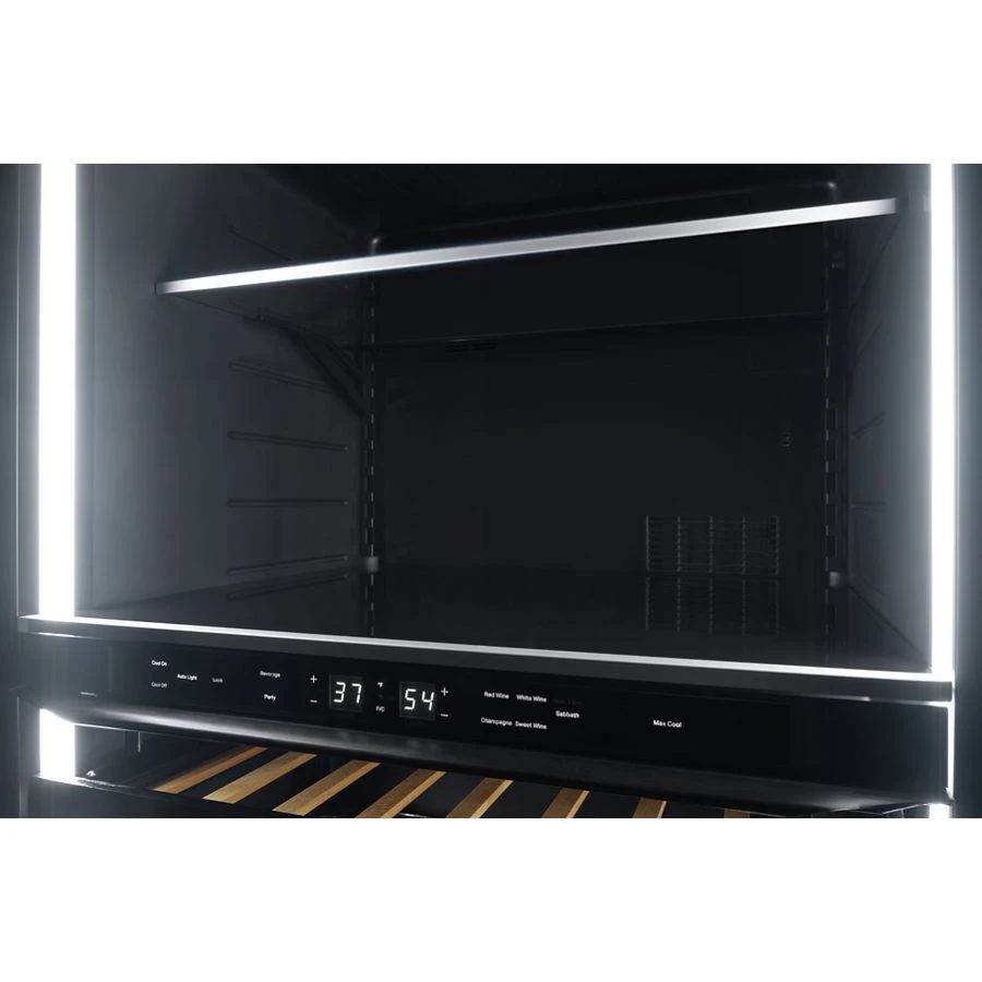 NOIR 24" Built-In Undercounter Beverage Center, Right Swing JUBFR242HM