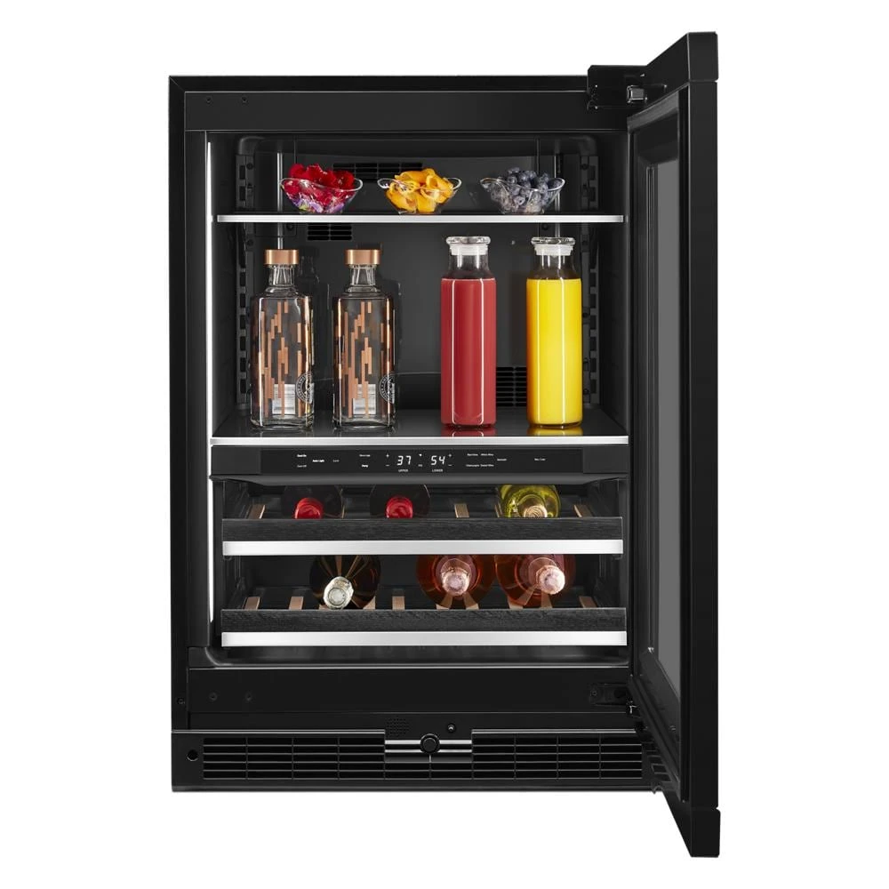 Panel-Ready 24" Built-In Undercounter Beverage Center, Right Swing JUBFR242HX