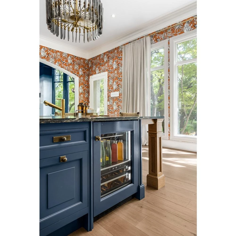 Panel-Ready 24" Built-In Undercounter Beverage Center, Right Swing JUBFR242HX