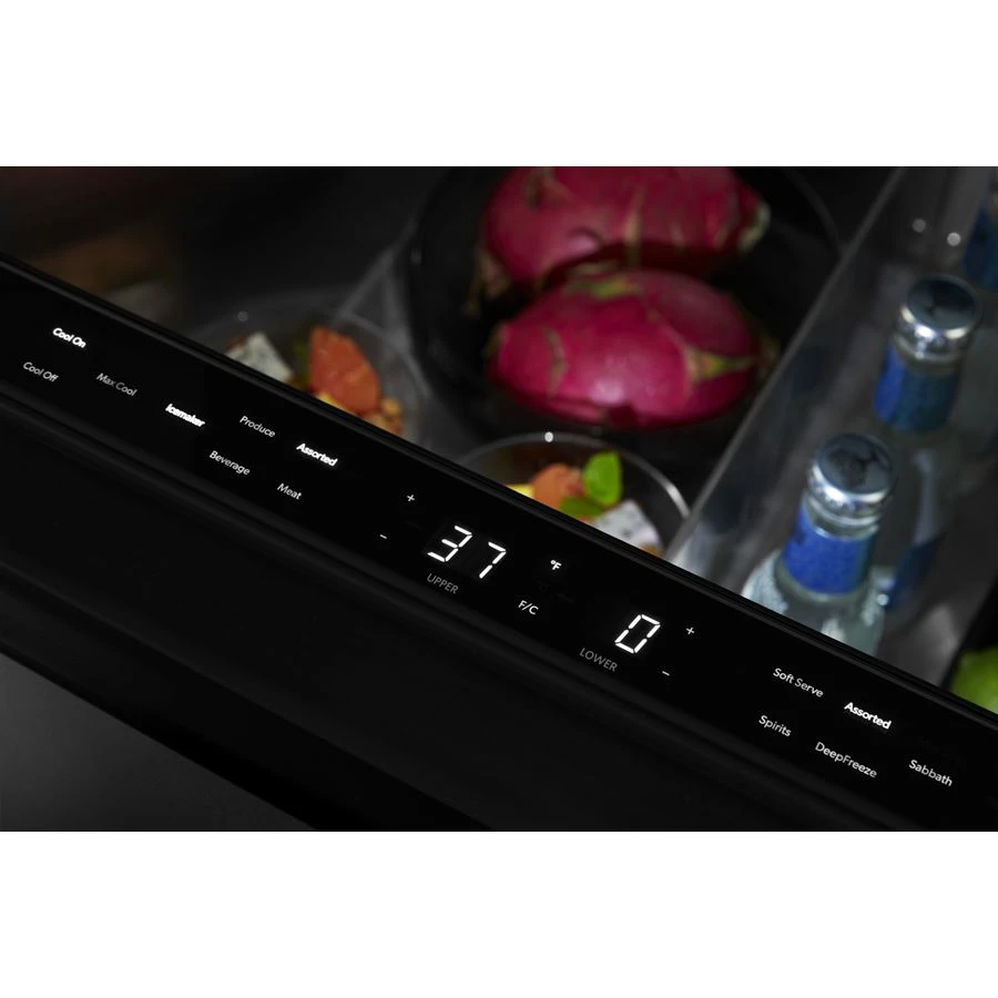 RISE 24" Double Drawer Refrigerator/Freezer JUCFP242HL