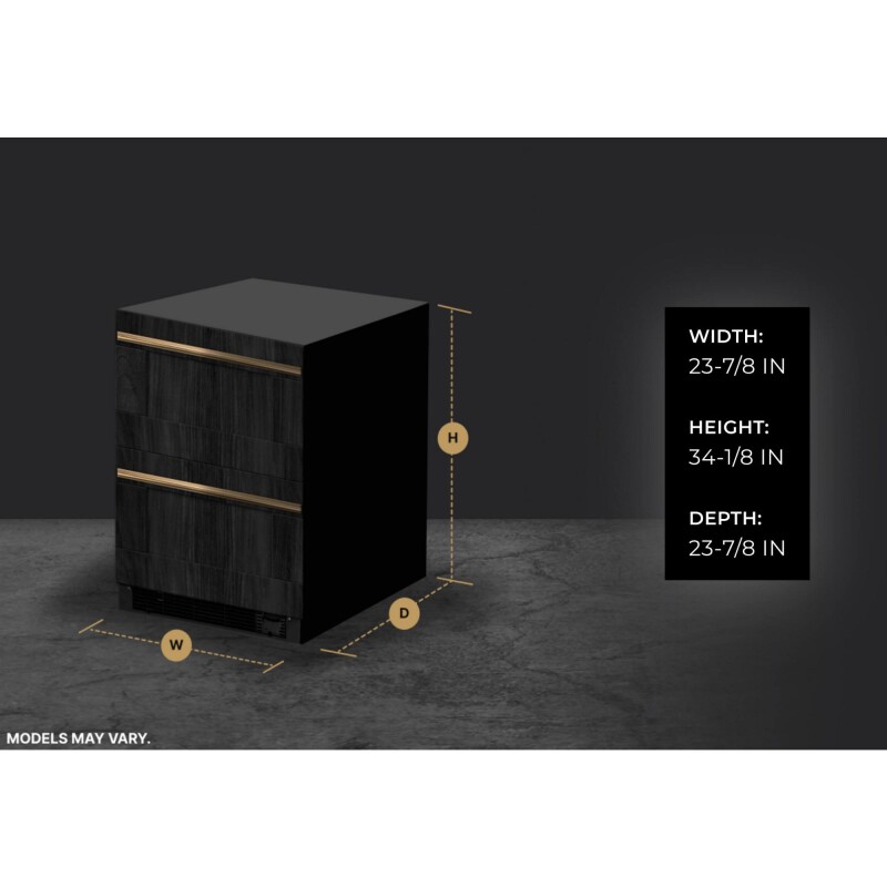 Panel-Ready 24" Double Drawer Refrigerator/Freezer JUCFP242HX