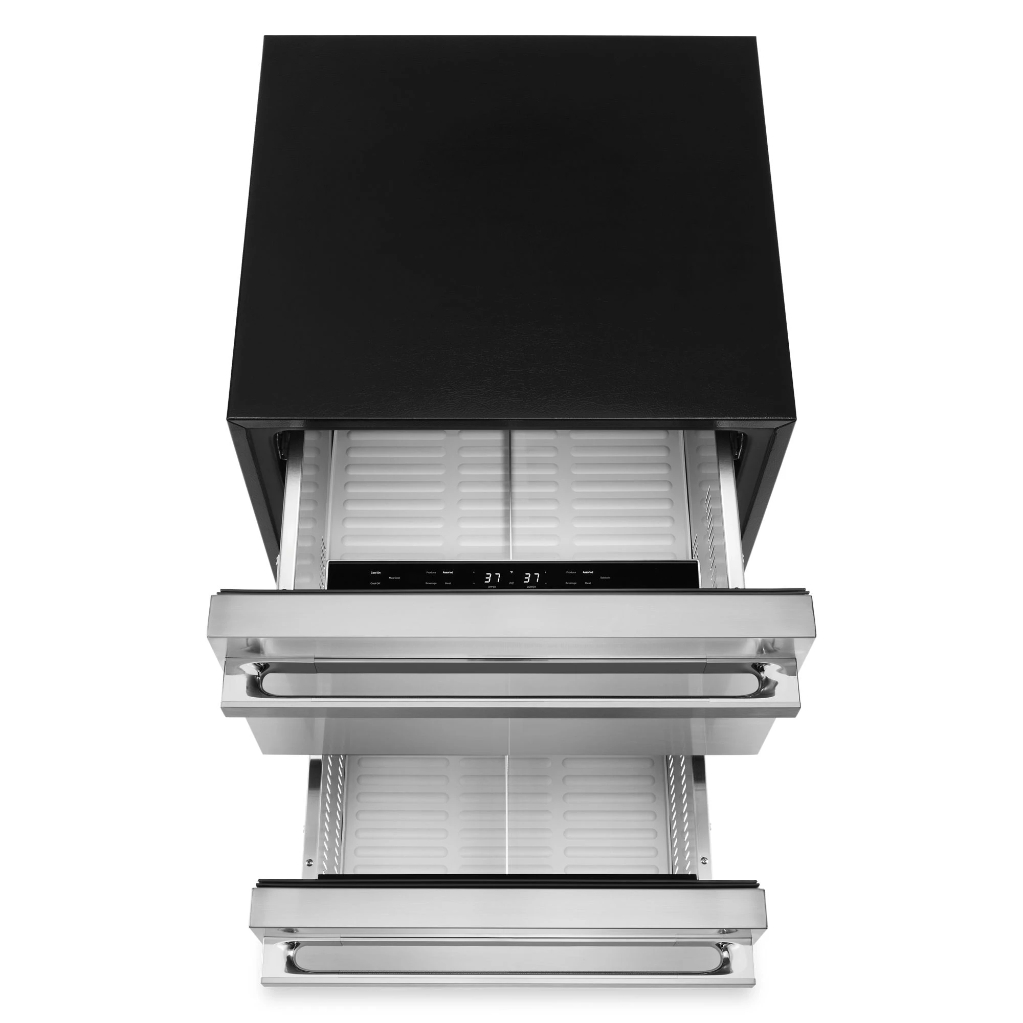 NOIR 24" Double-Refrigerator Drawers JUDFP242HM